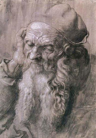 Albrecht Durer Study of a Man Aged Germany oil painting art